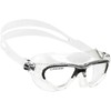 Cressi Cobra Anti Fog Premium Swim Goggles Mask - Clear/Black,