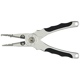 Gamakatsu Ragze Aluminum Pliers HD 195mm Rubber Grip. LE-2479
