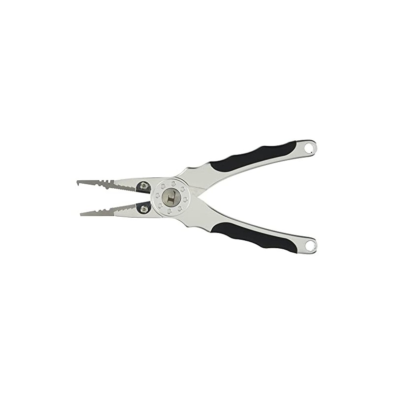 Gamakatsu Ragze Aluminum Pliers HD 195mm Rubber Grip. LE-2479