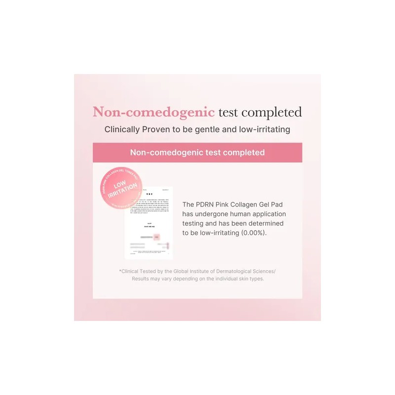 Pdrn Pink Collagen Toning Gel Toner Pads - 70pads