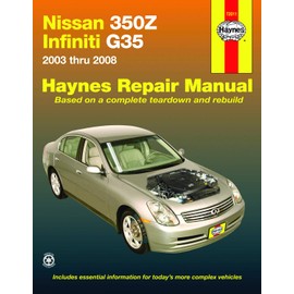Nissan 350Z & Infiniti G35 (2003-2008) Haynes Repair Manual (USA) (Paperback)