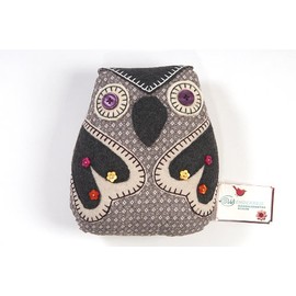 Wendekreis Berlin Hubert Decorative Cushion Owl 20 x 18 x 7 cm