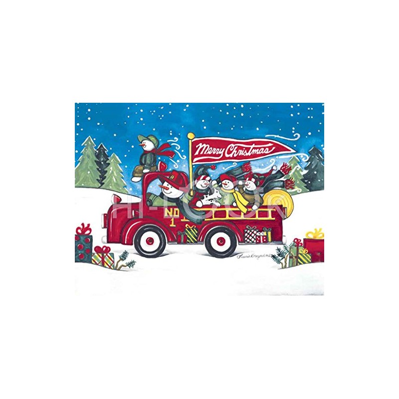 Hi-Look Microfiber Cleaning Cloth - Merry Christmas