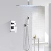 Wall Connection Elbow with Shower Holder, Hand Shower Holder with