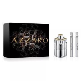 Azzaro Wanted 3 Piece Men Set (Hard Box)