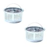 Stainless Steel Sink Strainer with Handle – Kitchen Drain Basket