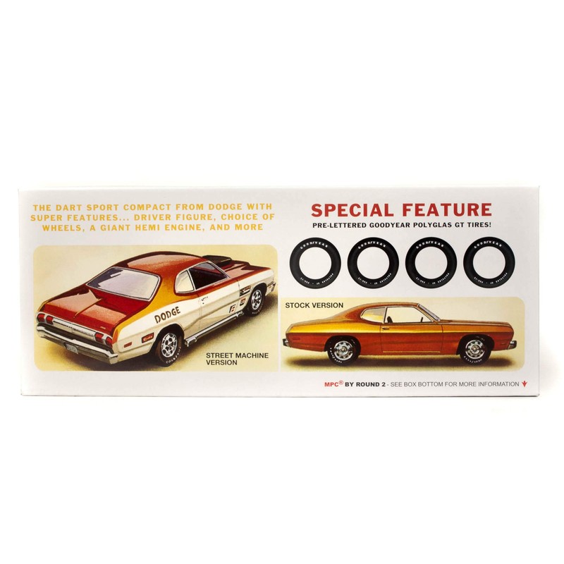 MPC 1976 Dodge Dart Sport 1/25 Scale Model Kit (MPC925)