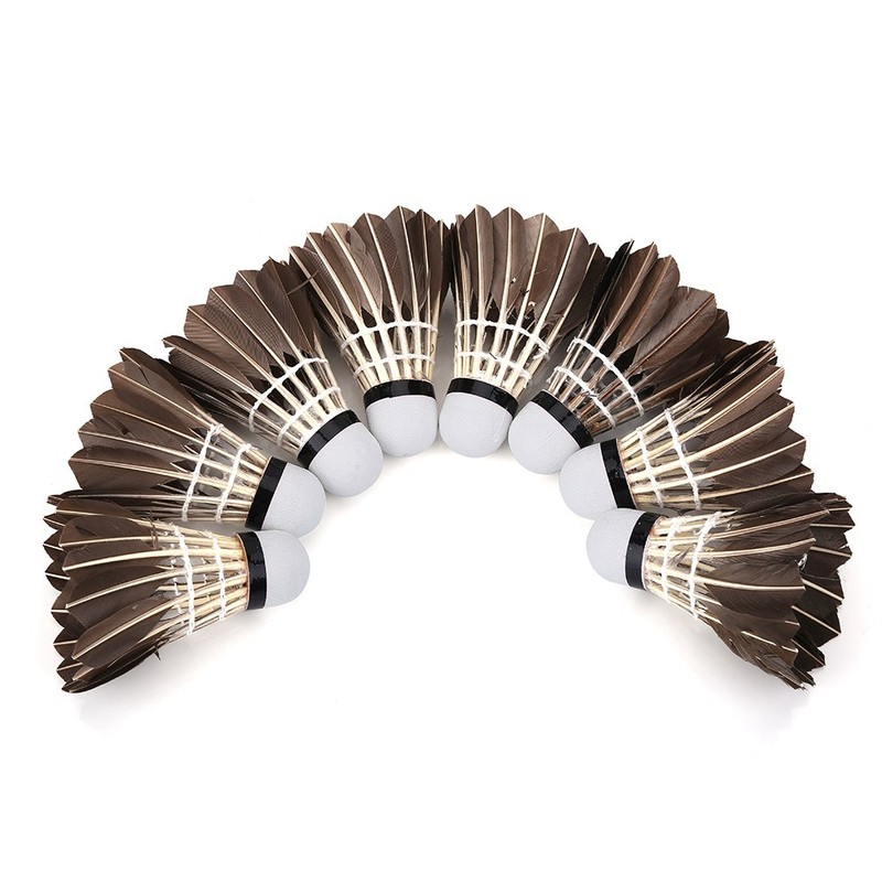 12Pcs/Lot Durable Badminton Balls Shuttlecocks Outdoor Sports Training Accessory