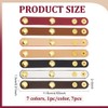 PH PandaHall Leather Handbag Strap Shortener Purse Buckle for Shoulder