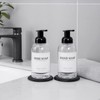 rejomiik rejomiik Foaming Soap Dispenser Thick Glass Foam for Bathroom