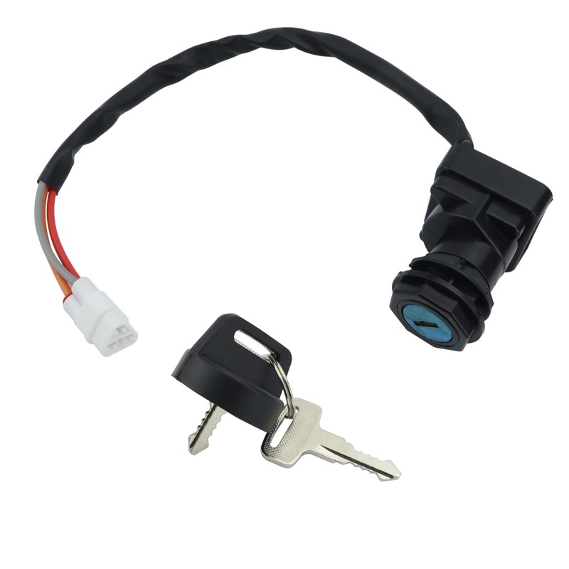 STABSOLI Starter Motor & Solenoid Relay & Ignition Switch for