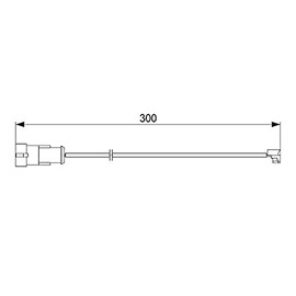 BOSCH 1 987 474 573 Brake Pad Wear Sensor