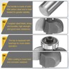 sourcing map Cove Router Bit 1/4" Shank 7/8" Dia 7/16"