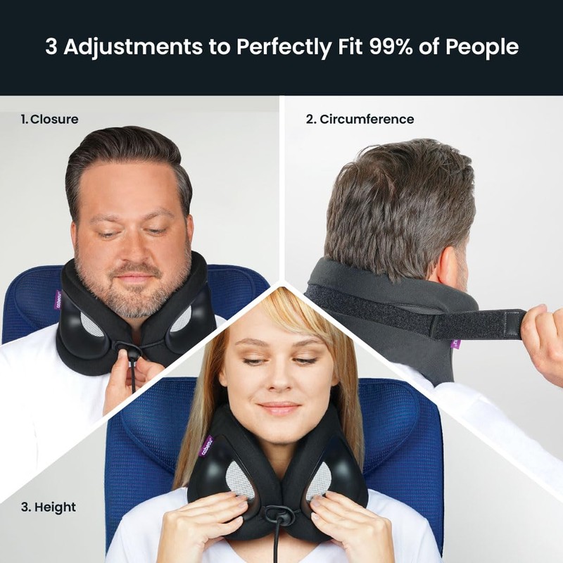 Cabeau Travel Essential Neck Pillow - Fits Most Neck Sizes