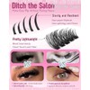 Spikes Eyelash Clusters Volume Lash Clusters Kit DIY Salon-Grade Lash