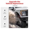 SQQP Wheel Eyebrow Light Lamp Cover Trim Kit Compatible with