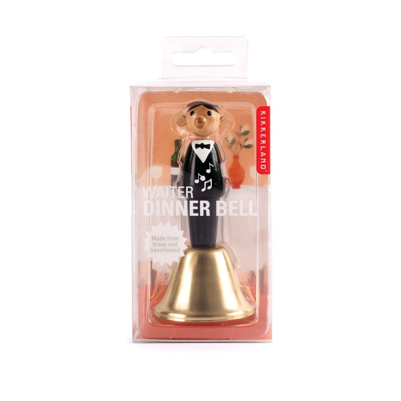 Kikkerland CU232 Waiter Dinner Bell