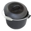 Bayou Classic 6-qt Pre-Seasoned Cast Iron Covered Soup Pot w/Domed