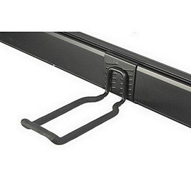 Richelieu Hardware 29598BC 37500 in Long Closed Hook for 24 in Bracket, Black