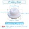 12 PCS Bathtub Jet Covers Silicone Hole Plug White Tube