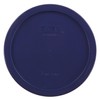 Pyrex Simply Store 14-Piece Round Glass Food Storage Set, Blue