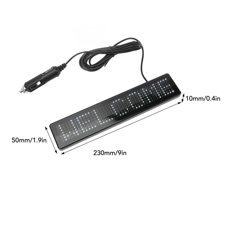 LED Matrix Panel Remote Control Programmable Scrolling LED Sign for