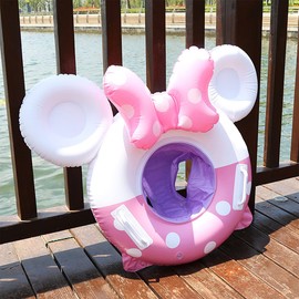 Minnie Swimming Float Swimming Ring Inflatable Pool Floating Round Pool Float Thick