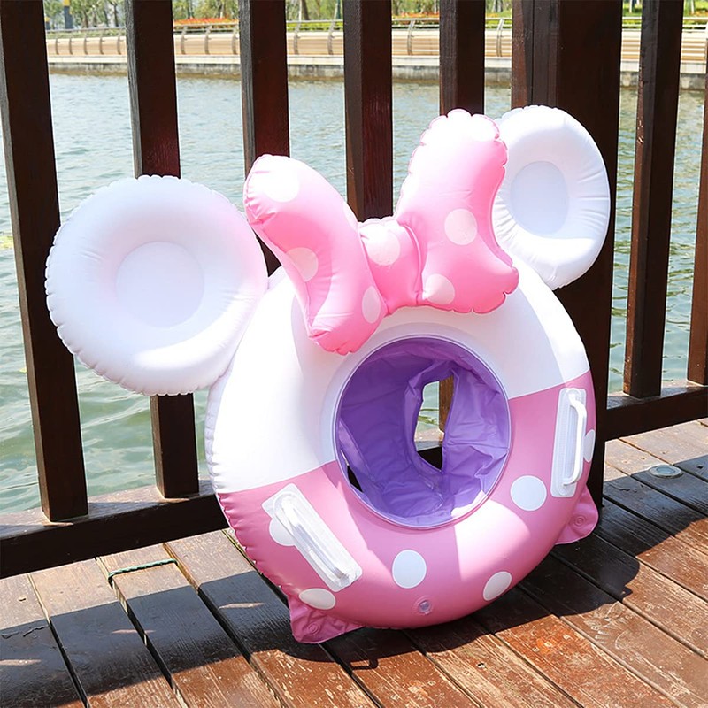 Minnie Swimming Float Swimming Ring Inflatable Pool Floating Round Pool