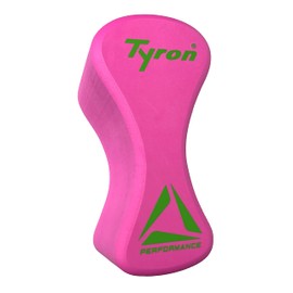 TYRON Pull-Buoy Elite (Pink) | Aid for Swimming Training | To Improve Swimming Posture | Foam | Asymmetrical Construction
