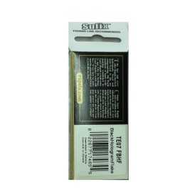 Rapala FBHF TE7-FBHF Minnow Team Esco 2.8 inches (7 cm), 0.2 oz (6 g), Black Flake