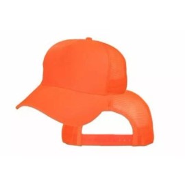 BIGHEADCAPS Big Size Blaze Orange Mesh Cap  2XL - 4XL  BIGHEADCAPS