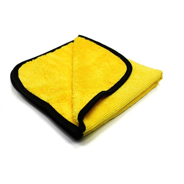 Maxshine 3 Pack Microfiber Towel - Crazy (500GSM), Gold with