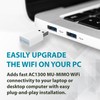 D-Link AC1300 USB WiFi Adapter | 2.4/5GHz Dual Band Wireless