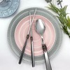 (EME) EME Napoleon Korean Spoon + Chopstick 2-Person Set (Gray)