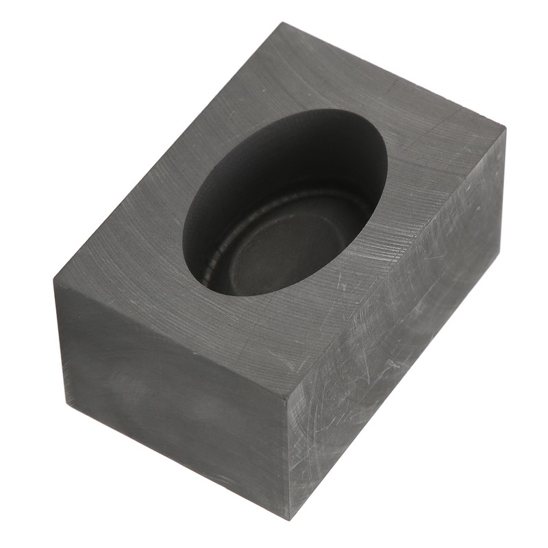 Graphite Mold High Temperature Resistance 3x4x6cm Ingot Shape Smelting Molds