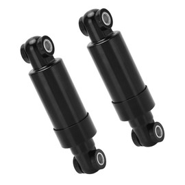 Nicear 2-Piece Rear Shock Absorber Kit - Black Steel Alloy Suspension for Electric Scooters & Folding E-Bikes