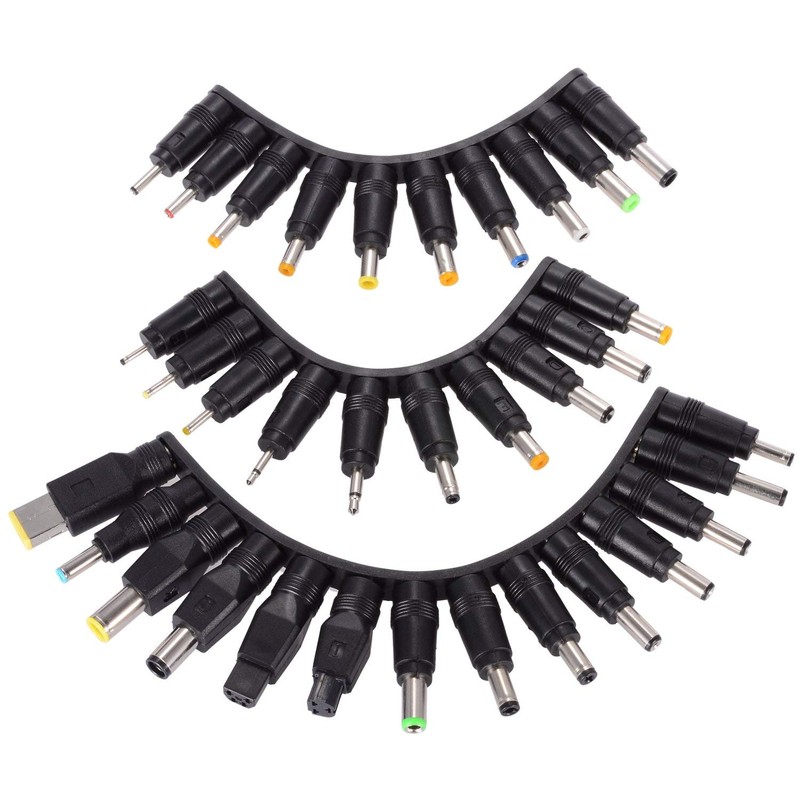Outtag Universal 34pcs DC Connectors Plug Kit DC Power Adapter