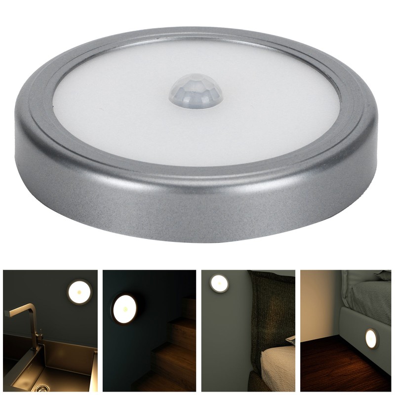 Body Induction Lamp Dimmable USB Rechargeable Night Light for Cabinet