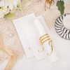 HAIOPS Metal Spiral Napkin Rings, 12pcs Napkin Holders for Family