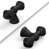 Coinkoly 10 Pack Matte Black Cabinet Knobs Single Hole T