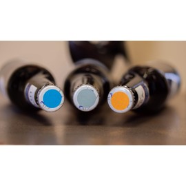 Sunburst Systems 7064 Color Coding Dots 1000 Count Label Sticker, Color Sticker dots, Blank Price Sticker, Office and Classroom Supplies, Seafoam Gray