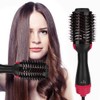 MultiFunctional Hair Dryer Blowing Comb Adjustable Hair Straightening Curler Styling