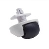(White) Front Roller Caster Wheel Replacement for Roborock Q5, Q7,