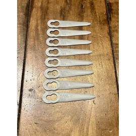 For STIHL NEW Genuine STIHL PolyCut 2-2, 3-2 Trimmer Blades 8-pack FSA45 4008-007-1000 OEM