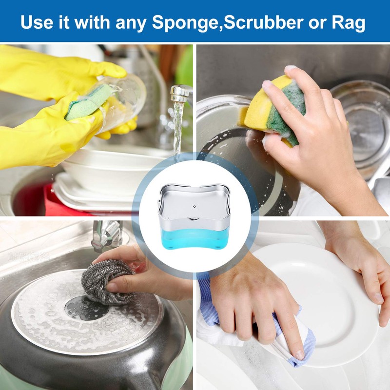 Premium Quality Soap Dispenser with Added Features for Kitchen -