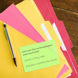 Evergreen Goods 12 Pads Sticky Post Notes Pastel Green Coloured | 100 Sheets Per Pad - 76 X 127 mm (3" X 5") | Removable Self-Stick Notes | Reminders to-Do Lists Memo Pad | Home Office & Other Use