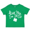 Kiss Me I'm Irish Baby Infant Toddler Tee Shirt (12M,
