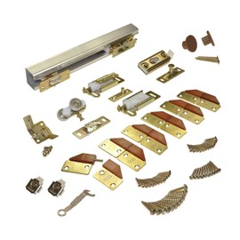 Johnson Hardware 100FD Commercial Grade Bi-Fold Door Hardware (48" - 4 Door System)