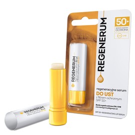 Regenerum- Suero labial regenerador FPS 50+ - Protector solar y acondicionador para labios | Cuidado hidratante y nutritivo para labios - Vi