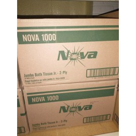 Nova 1000 Bathroom Tissue Jumbo Jr. (10) case in stock